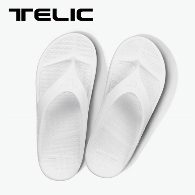 Telic テリック コンフォートサンダル リカバリーサンダル ビーチサンダル Flip Flop フリップフロップ ホワイト 白 の通販はau Pay マーケット Mathymathy