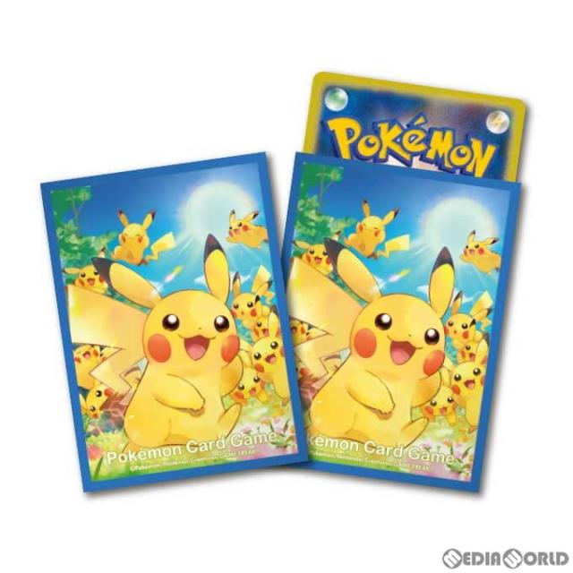 他サイト： 【新品】【お取り寄せ】[TCG] ポケモンカードゲーム デッキシールド ピカチュウ大集合(20230707)の商品画像