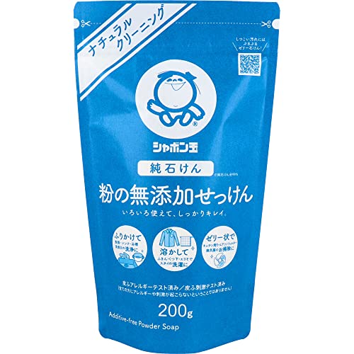 他サイト： シャボン玉石けん 粉の無添加せっけん 200gの商品画像