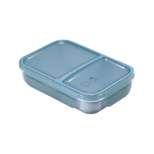 他サイト： シービージャパン 弁当箱 ライスボーイ 700ml 抗菌仕様 ブルー 4点ロックでしっかり固定 Wシーリングで汁漏れしにくい Dの商品画像