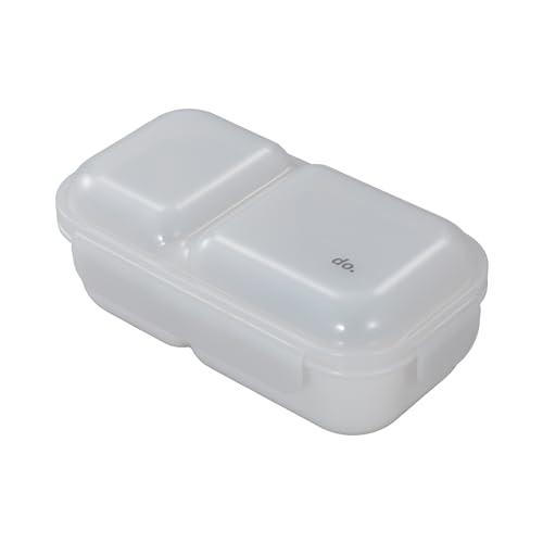 他サイト： シービージャパン 弁当箱 ふんわり 盛り付けしやすい ドーム蓋 600ml グレー 4点ロックでしっかり固定 Wシーリングで汁漏の商品画像
