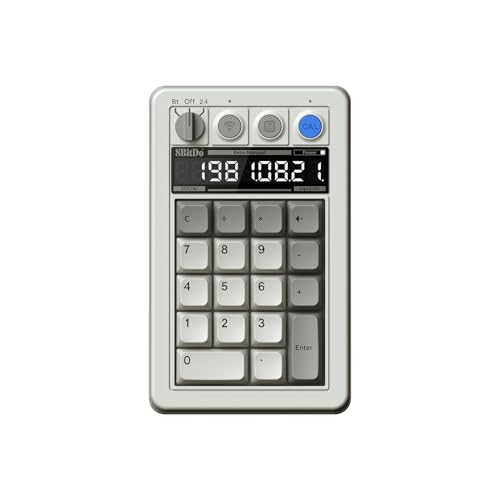 他サイト： 8BitDo レトロ 18 メカニカル テンパッド、電卓モードをサポート、Windows および Android 用 Bluetの商品画像