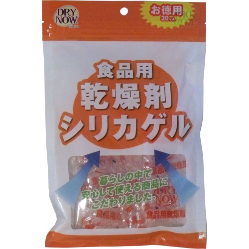 他サイト： ドライナウ 食品用乾燥剤 シリカゲル 5g×30個入の商品画像