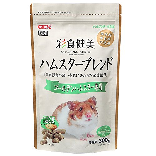 他サイト： GEX ジェックス 彩食健美 ハムスターブレンド ゴールデンハムスター専用 300gの商品画像
