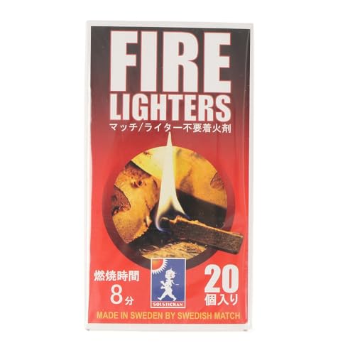 他サイト： 【ヒルナンデス!で紹介】 FIRE LIGHTERS 『 ファイヤーライターズ 』たけだバーベキューさんご愛用! マッチ型着火剤の商品画像