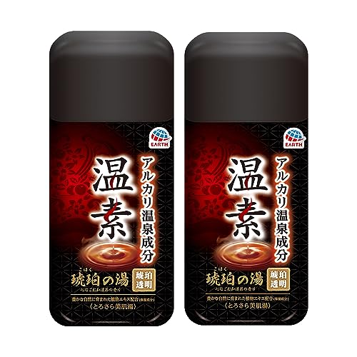 他サイト： 温素 琥珀の湯 入浴剤 透明 心なごむ和漢茶の香り 600g x 2個 おうち温泉 体験 アルカリ性 とろみ湯 薬用 医薬部外品の商品画像
