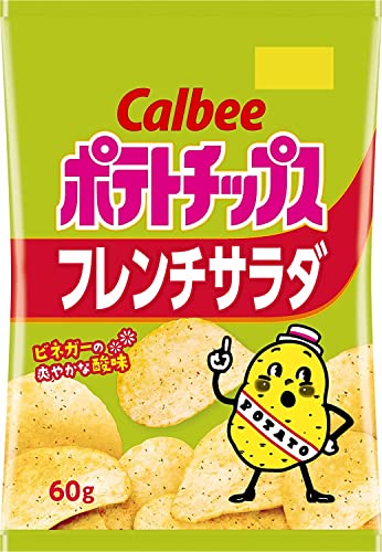 他サイト： [ポテトチップス] カルビー ポテトチップスフレンチサラダ 60g×12袋の商品画像