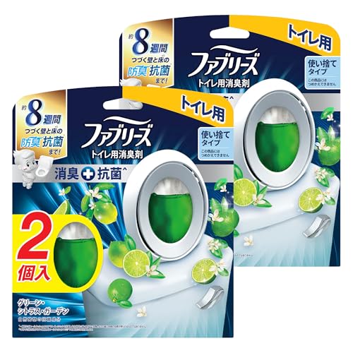 他サイト： 【まとめ買い】ファブリーズW消臭 トイレ用消臭剤+抗菌 グリーン・シトラス・ガーデン 6.3mL×4個の商品画像