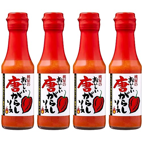 他サイト： 万能味付け 桃屋 おいしい唐がらしソース 150g×4個 唐辛子ソース ホットチリソース ペッパーソースの商品画像