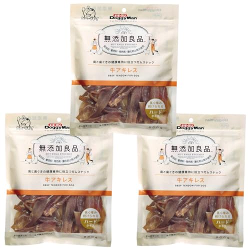 他サイト： ドギーマン 無添加良品 牛アキレス 200g×3袋セットの商品画像