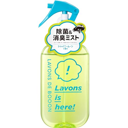 他サイト： ラボン・デ・ブーン [クルマ用ファブリックミスト] 220ml シャイニームーン [フローラルグリーン] の香りの商品画像