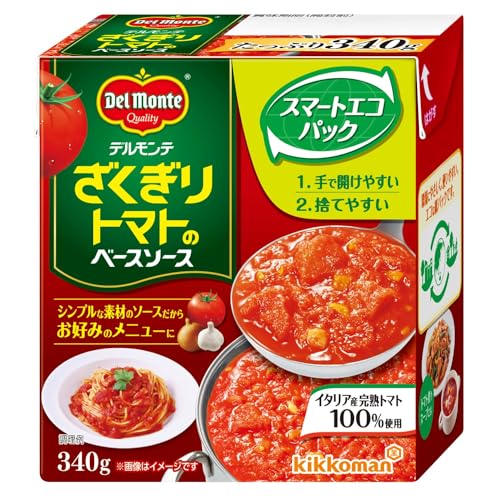 他サイト： まとめ買い デルモンテ ざくぎりトマトのベースソース 340g×6個の商品画像