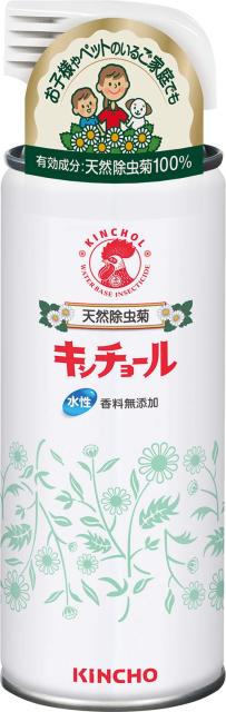 他サイト： 天然除虫菊 キンチョール ハエ 蚊 トコジラミ 水性タイプ 300mL 香料無添加の商品画像