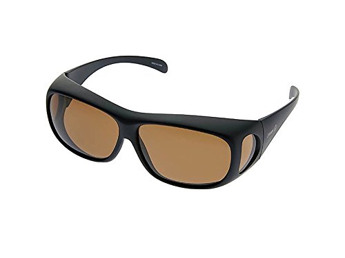 他サイト： コールマン(Coleman) メガネの上からかけられる偏光オーバーグラス ブラックマット・CO-3012-2の商品画像