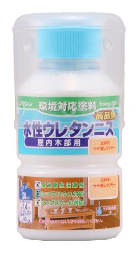 他サイト： 和信ペイント(Washi Paint) 水性ウレタンニス つや消しクリヤー 130ml 屋内木部用 ウレタン樹脂配合 低臭・速乾の商品画像