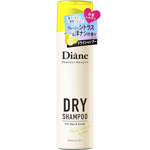 他サイト： Diane(ダイアン) 【携帯用】 Moist ドライシャンプー (水のいらないシャンプー) フレッシュシトラスペアの香り ダイの商品画像