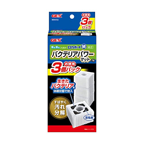 他サイト： ジェックス GEX ロカボーイ バクテリアパワーマット 3個入 Mの商品画像