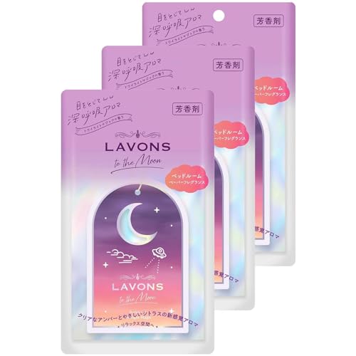 他サイト： ラボン(Lavons) トゥザムーン to the Moon ペーパーフレグランス トワイライトマジックの香り 3枚セット 芳香の商品画像
