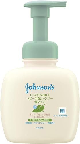 他サイト： ジョンソンベビー ジョンソン ベビー うるおい全身シャンプー 泡タイプ 400mLの商品画像