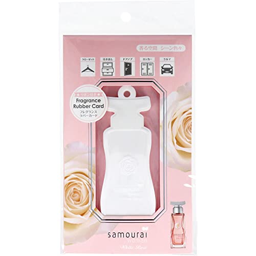 他サイト： Samourai woman(サムライウーマン) ホワイトローズ フレグランス ラバーカード サムライウーマン ホワイトローズのの商品画像
