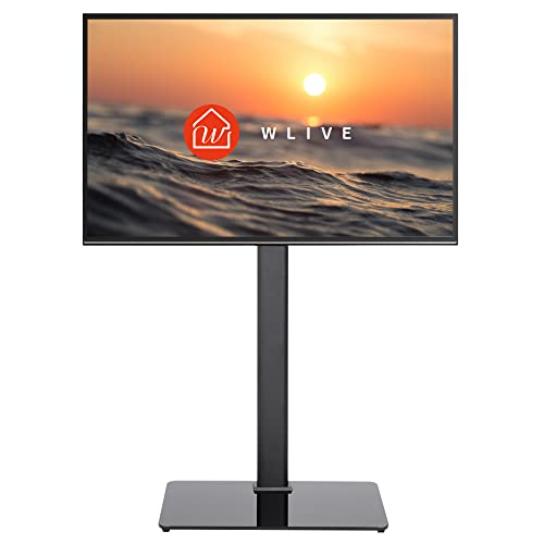 他サイト： WLIVE テレビ台 壁寄せ テレビラック 液晶TVスタンド 伸縮 高さ調節 左右回転 ブラックの商品画像