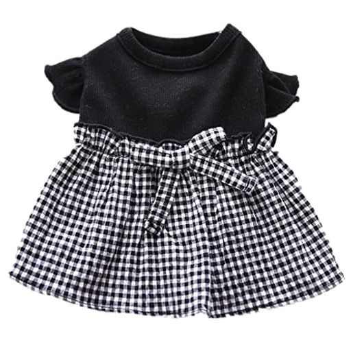 Icouchi 犬服 ワンピース 春夏 スカート ドレス 可愛い チェック柄 蝶結び パフ袖 ペット服 ドッグウェア お姫様 犬猫用 洋服 小型犬 中の通販はau Pay マーケット ｋｍｋfactory