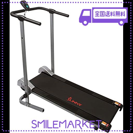 他サイト： サニーヘルス&フィットネス(SUNNY HEALTH & FITNESS) 折りたたみ式トレッドミル マニュアルコンパクトミニトの商品画像