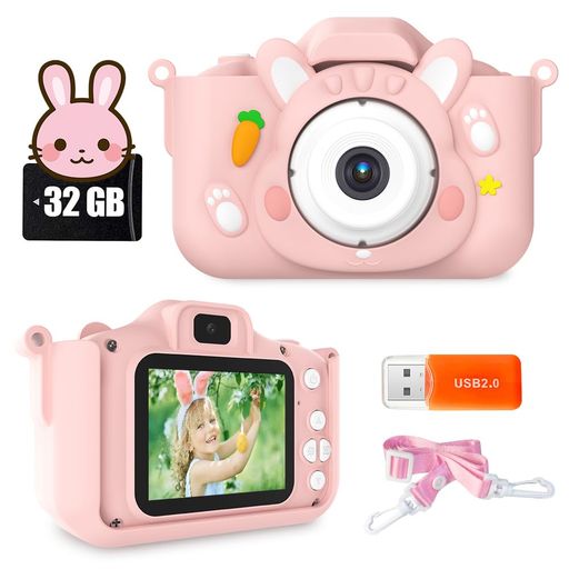 他サイト： キッズカメラ トイカメラ 子供用 【5000万高画素&音楽プレーヤー】 2.0インチIPS画面 子ども おもちゃ 写真 自撮り の商品画像