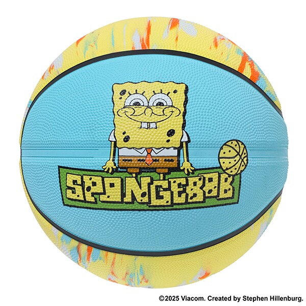 他サイト： スポルディング スポンジ・ボブ マーブル ラバー 5号 85-182J 送料無料 SPALDING の商品画像