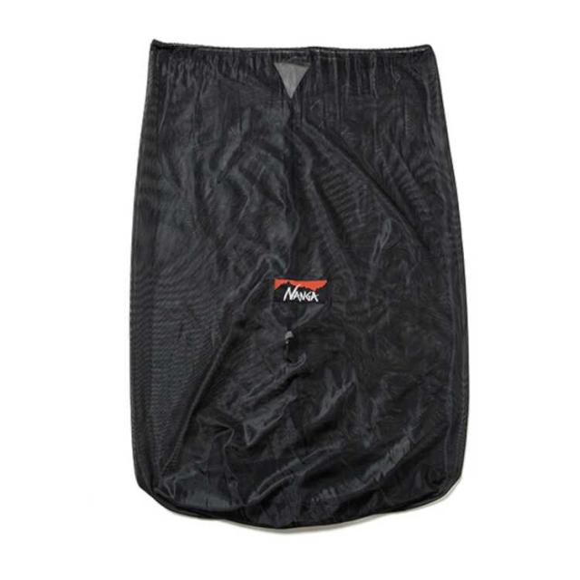 他サイト： ナンガ メッシュバッグ ブラック 径34×83cm #N1MBBKN1-BLK MESH BAG NANGA の商品画像