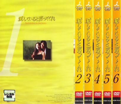 愛していると言ってくれ 全6枚 第1話～最終話 中古DVD 全巻セット 