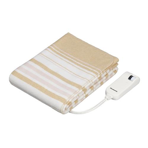 他サイト： パナソニック(Panasonic) DB-U12T-C(ベージュ) 電気毛布 しき 敷毛布タイプ シングル Sサイズ 約140×の商品画像
