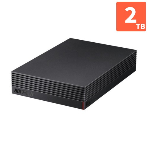 BUFFALO 外付けHDD ブラック 4TB HD-TDA4U3-B ： 通販・価格比較 [最