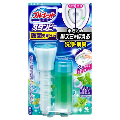 他サイト： 小林製薬 ブルーレットスタンピー除菌効果プラス スーパーミントの商品画像