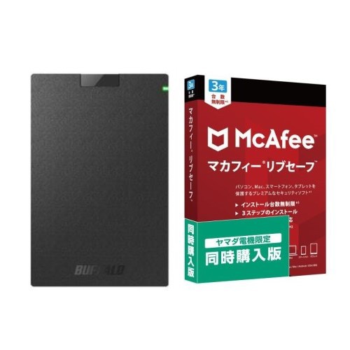 BUFFALO 外付けHDD ホワイト 4TB HD-LE4U3-WB ： 通販・価格比較 [最