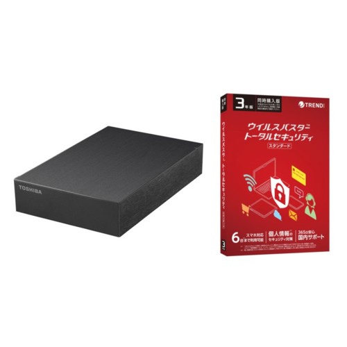 BUFFALO 東芝 CanvioDesktop 4TB USB3.2 Gen1 対応 外付けHDD HD