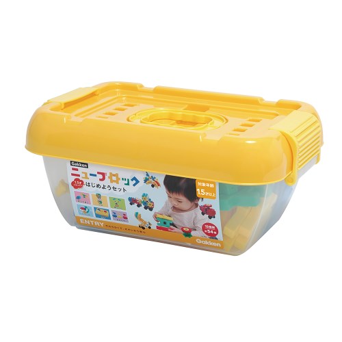 他サイト： Gakkenニューブロック はじめようセットおもちゃ こども 子供 知育 勉強 1歳5ヶ月の商品画像