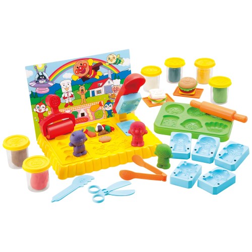 他サイト： たっぷりつくれる!アンパンマンねんどパンこうじょう クリスマスおもちゃ こども 子供 知育 勉強 3歳の商品画像