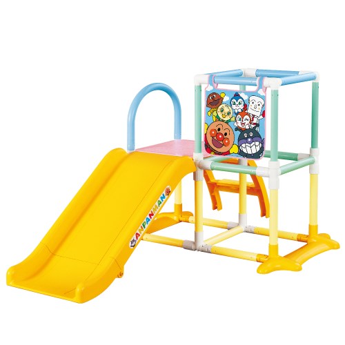 他サイト： アンパンマン 3STEPジャングルパーク【ラッピング対象外】 室内遊具 大型遊具 あんぱんまん ジャングルジム ジム アスレチッの商品画像