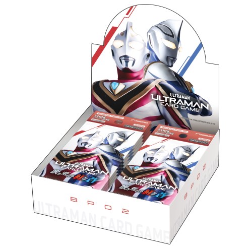 他サイト： ウルトラマン カードゲーム ブースターパック02 吹き荒れる紅と蒼 【BP02】(BOX)おもちゃ こども 子供の商品画像