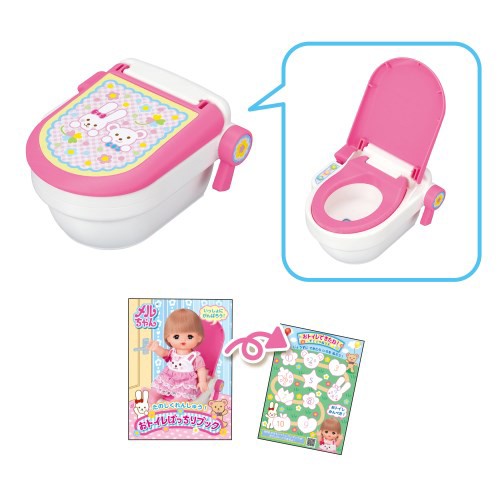 他サイト： メルちゃん たのしくれんしゅう!いっしょにおトイレおもちゃ こども 子供 女の子 人形遊び 小物 1歳6ヶ月の商品画像