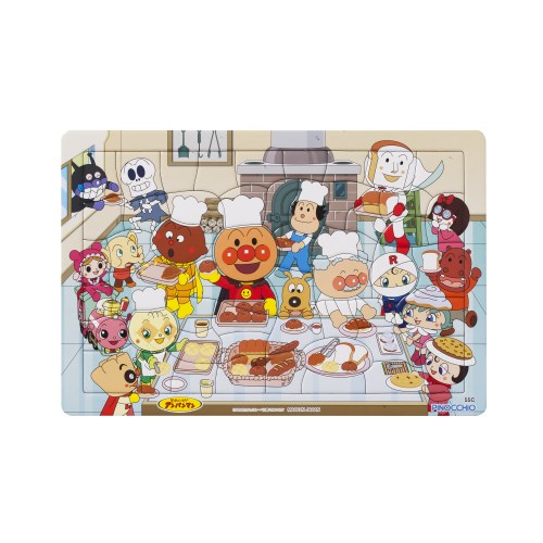 他サイト： アンパンマン 天才脳はじめてのパズル 55ピース パンこうじょうおもちゃ こども 子供 知育 勉強 3歳の商品画像