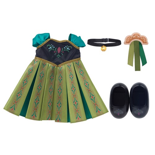 他サイト： レミン&ソラン ーアナー プリンセスステップドレスおもちゃ こども 子供 女の子 人形遊び 洋服 3歳 アナと雪の女王の商品画像