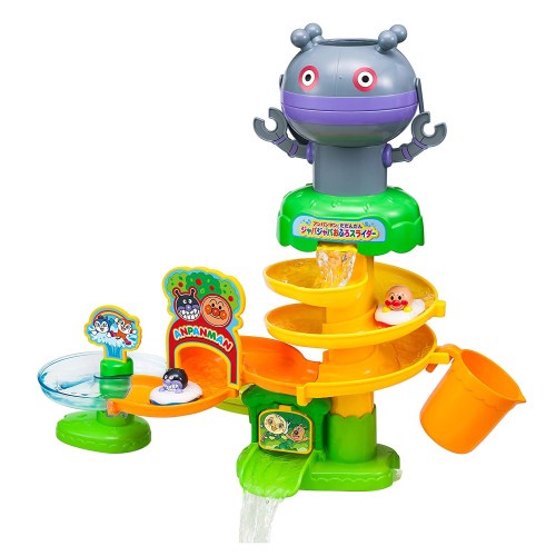 他サイト： アンパンマン アンパンマンとだだんだん ジャバジャバおふろスライダー おもちゃ こども 子供 知育 勉強 3歳の商品画像