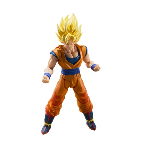 他サイト： S.H.Figuarts 『ドラゴンボールZ』 超サイヤ人孫悟空(決戦の幕開け) (塗装済み可動フィギュア)の商品画像