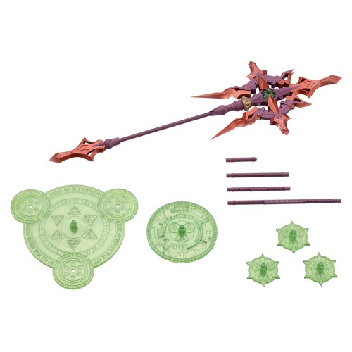 他サイト： M.S.G モデリングサポートグッズ へヴィウェポンユニット59 アルナイルロッド【ユクモカラー】 【MH59】 (プラモデル)の商品画像