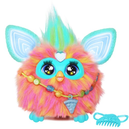 他サイト： ファービー コーラル  Furby カラフル ぬいぐるみ 会話 おしゃべり かわいい 光 音 友達 いっしょに ダンス 踊る  の商品画像