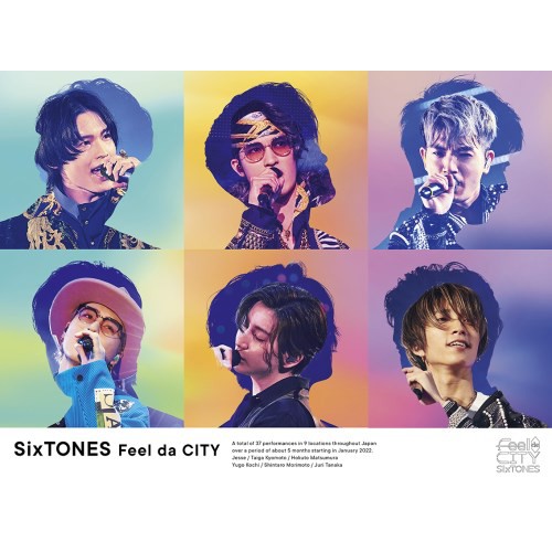 SixTONES／Feel da CITY (初回限定) 【Blu-ray】