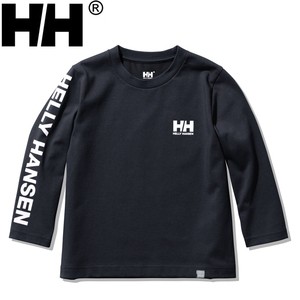 ヘリーハンセン HELLY HANSEN Tシャツ 長袖 ジュニア K L/S Letter Tee ロングスリーブ レターティー キッズ HJ32256 K