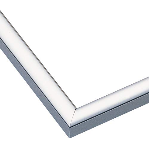 他サイト： エポック社 日本製 アルミ製 パズルフレーム パネルマックス シルバー (38×53cm) (パネルNo.5-B) 掛ヒモ 点数の商品画像